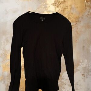 EUC Primark Black Thermo Layer Top